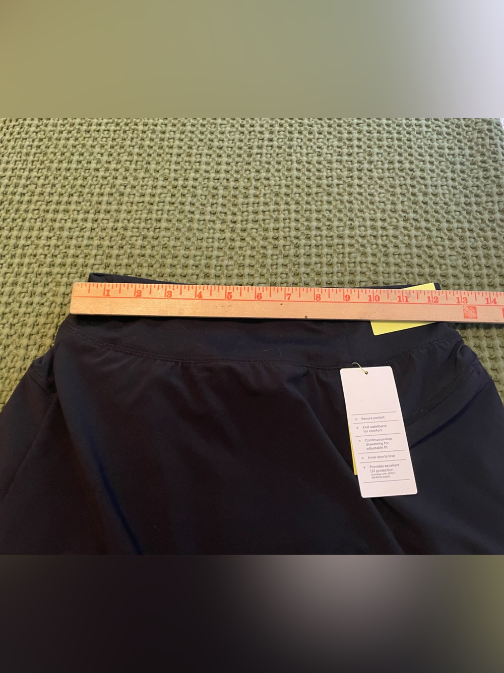 NWT All in Motion Girl's Black Athletic Skort - Picture 6 of 7